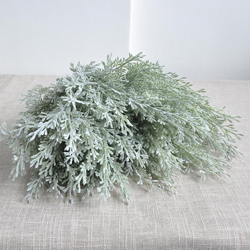 Simulated Rime Artificial Flower Simulated Green Plant Home Decoration Photo Flower Arrangement Material Wedding Decoration