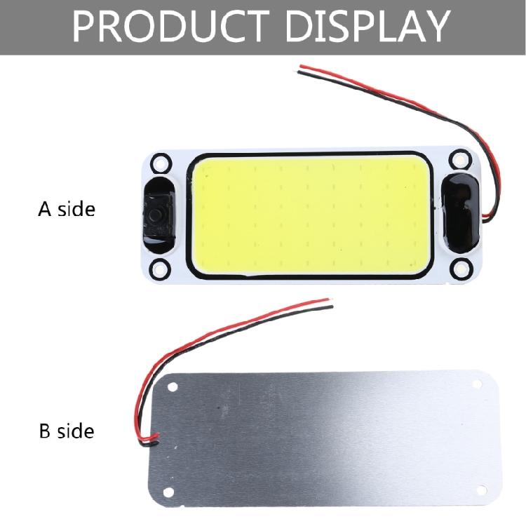 COB LED Light Panel Board Universal for Car SUV Auto Interior Dome Reading Lamp