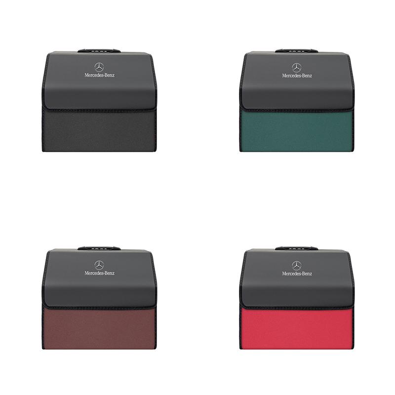 GLC GLB Car Trunk Collapsible SuedeTidying Storage Box Accessories For Mercedes Benz AMG W204 W205 W203 W211 W212 W213 W201 W21