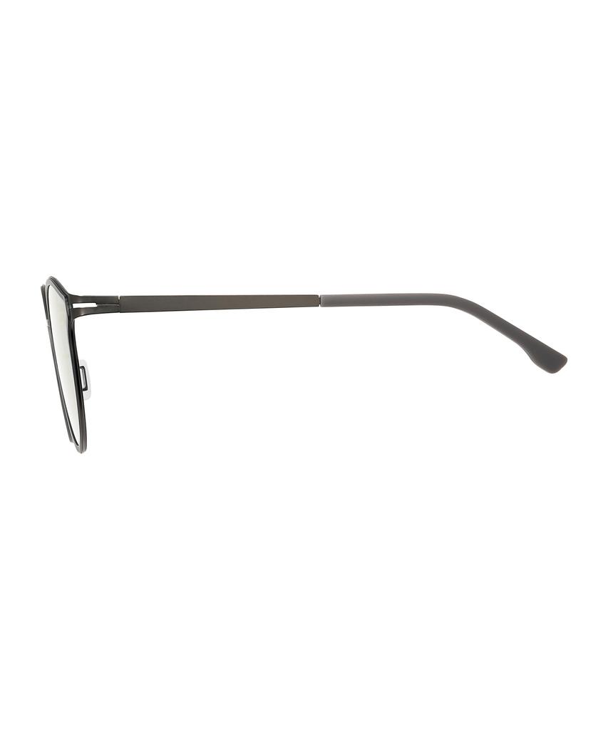 Heonteoaiweeo [Woman] Round Thin Metal Sunglasses - Blue Htb22