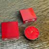 Long-lasting Matte Red Leather Cushion Concealer & Moisturizing Antioxidant Setting Powder Foundation