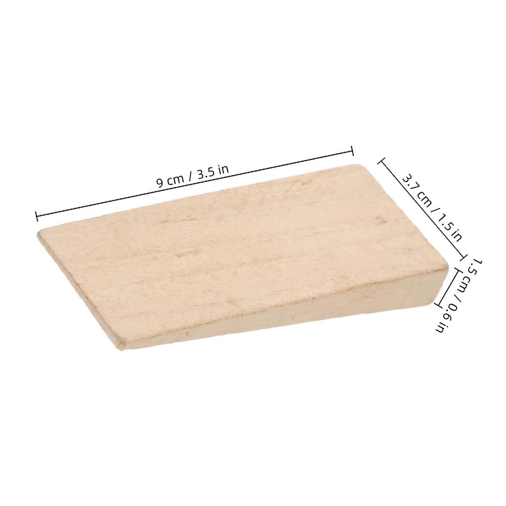 10Pcs High-Density Wood Handle Wedges Easy Install Trim-to-Fit for Axe Hoe Hammer Replacement Sturdy Tool Longevity