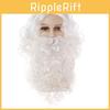 Premium Santa Claus Wig And Beard Set For Festive Christmas Celebrations And Cosplay