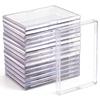 10 Stück Harte Klare Toploader Kartenhüllen - Acryl Schutzhüllen für Sammelkarten, Passend für Baseball, TCG, MtG, Yu-Gi-Oh ZSY