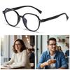Ultra Light Reading Glasses Green Frame Round Frame Presbyopia Glasses Anti Blue Light Large Frame Anti Blue Light Glasses