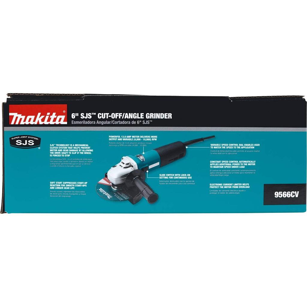 Makita Electronic Control Disc Grinder 150mm Max 1800W 9566CV