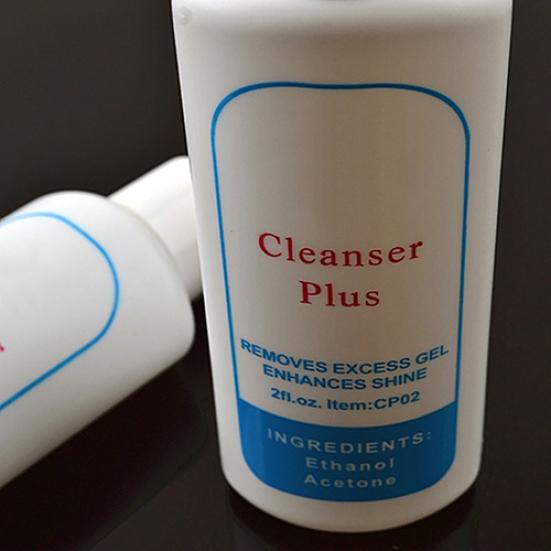 3Pcs Nail Art Fasle Acrylic Tips Salon UV Gel Cleanser Clean Plus