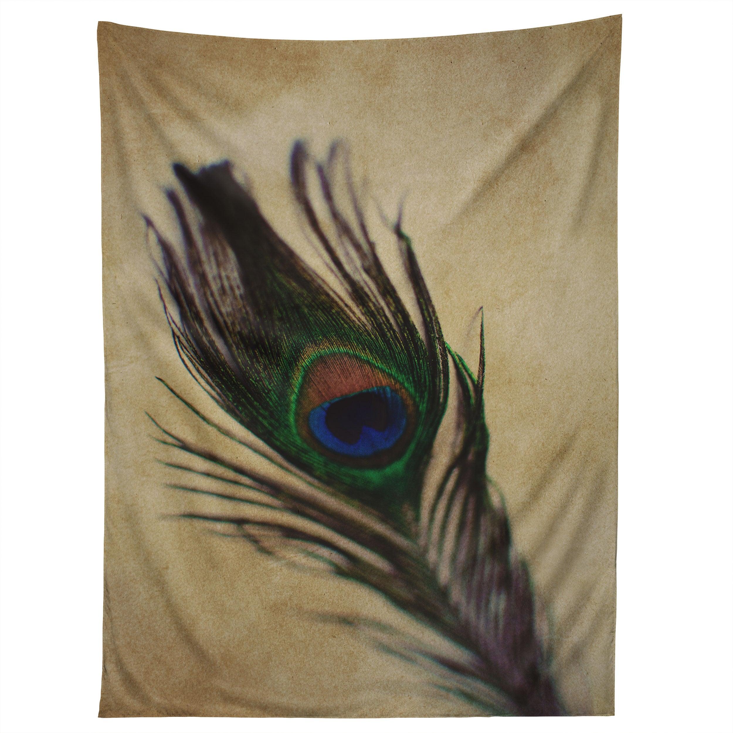 PEACOCK FEATHER 2 tapestry 75x100