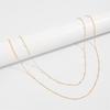 Sexy Double Thin Chain Women's Waist Chain Charming Round Bead Metal Belly Chain Summer Beach Bikini Body Jewelry