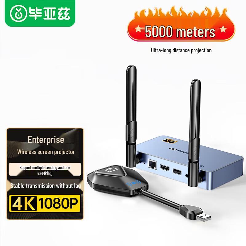 BIAZE 4K Wireless HDMI Screen Mirroring Adapter