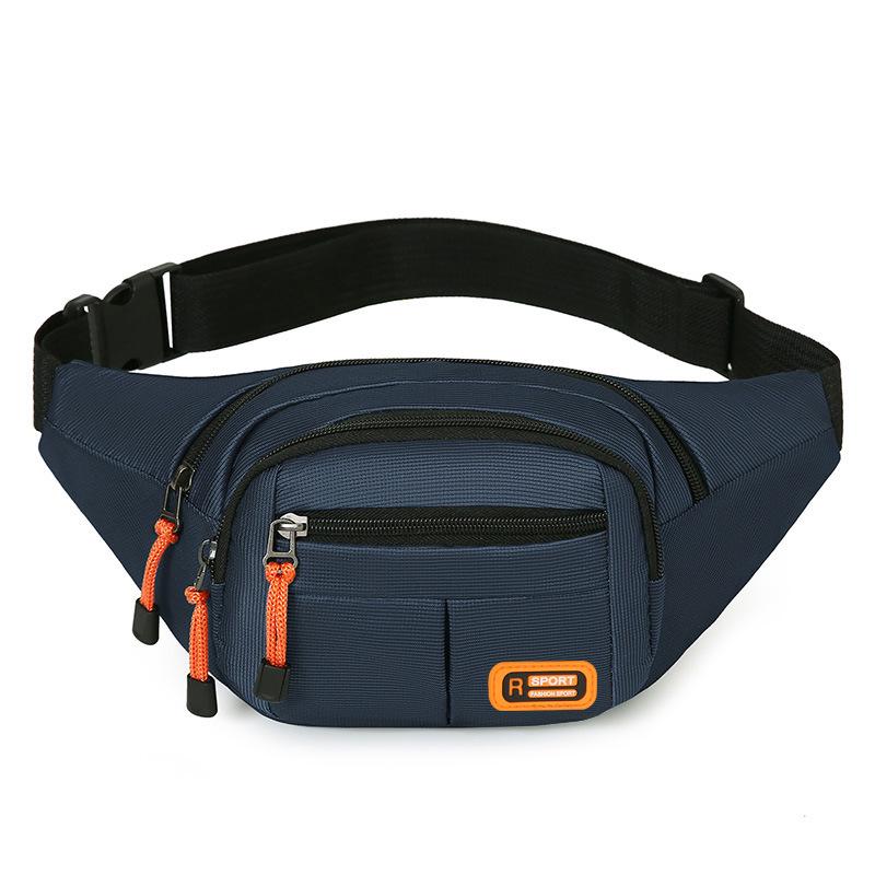 Unisex Multifunctional Waterproof Waist Bag: Large Capacity for Outdoor, Business, Money, and Phone.