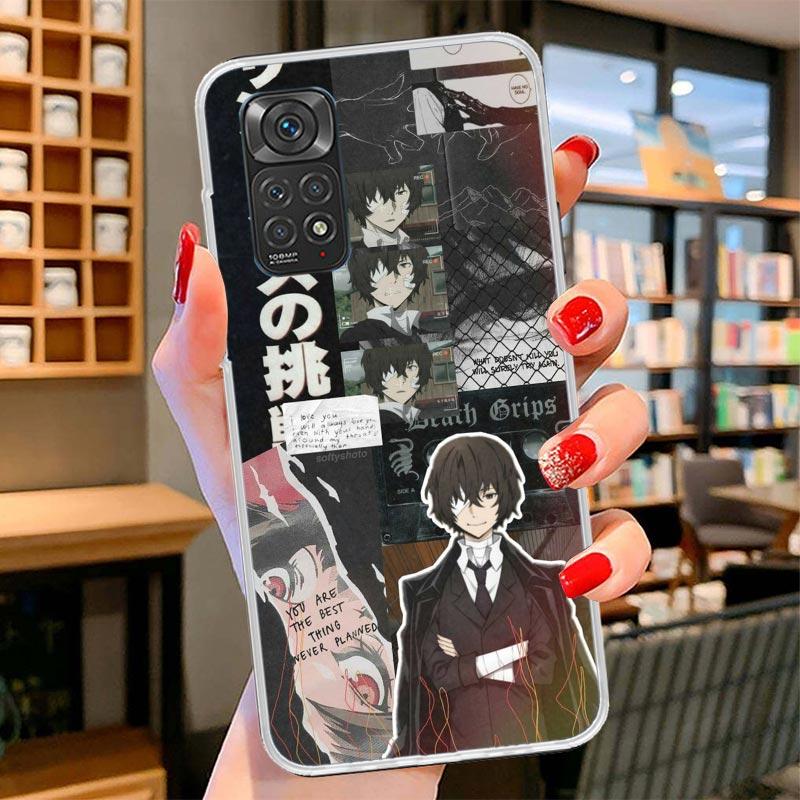 Bungo Stray Dogs Poster Anime Cover Phone Case For Xiaomi Redmi Note 15 14 13 12 11 10 Pro Plus 14S 12S 11S 11T 11E 10S Soft Fun