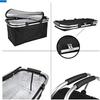 Rosoy Picnic Basket, Thermos Insulated Shopping Basket, Foldable, Waterproof, Insulated, and Foldable for Outdoor Activities, Cherry Blossom Viewing,
