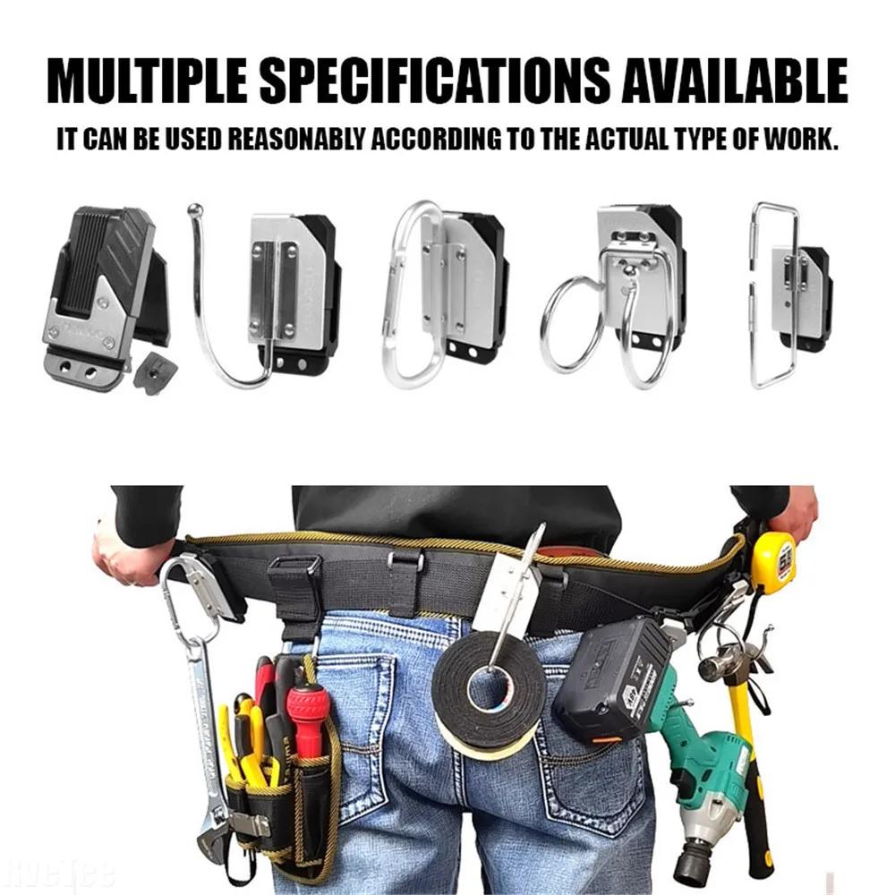 New High Quality Tool Buckle Electric Drill Tape Electric Wrench Hammer Hanger Holder for Belt Tape Measure 2025