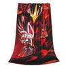 Flannel Throw Blanket Helluva Boss Stolas Animated Horror Musical Warm Blankets Soft Bedding for Bed Living Room Picnic Sofa
