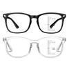 2PCS Multifocal Progressive Reading Glasses for Men & Women Blue Light Blocking Bifocal Presbyopia Glasses (+1.0 to +3.0)