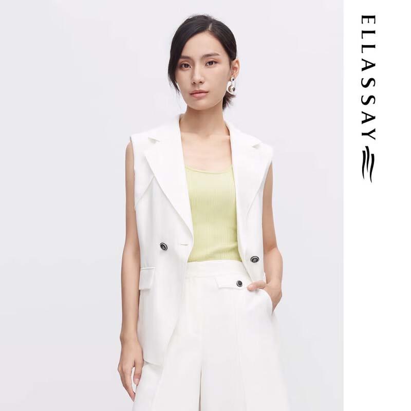

ELLASSAY Women s Acetate Blend Vest M