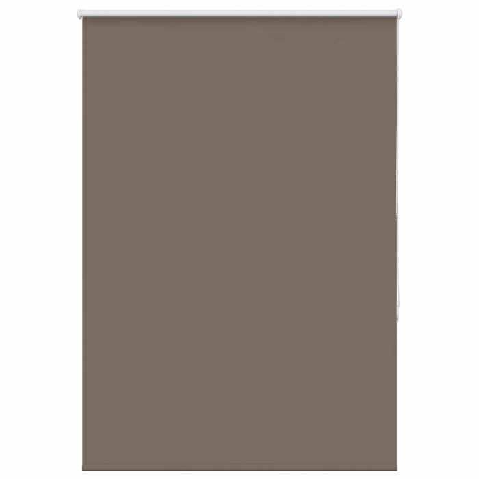 Store enrouleur occultant - MAISON EXCLUSIVE - 115x130 cm - Café - 100% polyester - Intérieur
