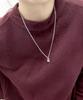 Glory_Arden Surgical Steel Lock+Key Chain Necklace / Ghmn-493