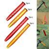 5 Stakes Pegs Ground Nails Tent Nail Snow for Canopy