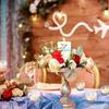 6/12 Stück Modern Schlicht Nordisch Klarglas Votivkerzenhalter Teelichthalter Kerzenständer für Party Zuhause Hochzeitsdusche Dekorationen