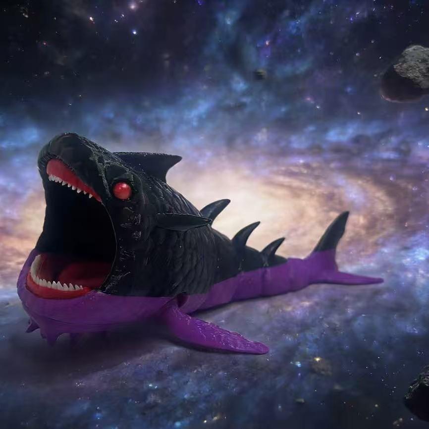 Tiefsee-Monster T-Rex 3D-Druck Modell Spielzeug Für Sammler Und Kinder