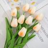 Modern Artificial Tulip Not Wither Fine Texture Scene Setting Supplies