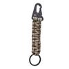 Paracord Keychain Outdoor Carabiner Survival Keyring Rope Backpacking Backpack Lanyard Climbing Caving Key Holder