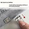 6pcs Clothing Clips For Trouser Leg Shortening Invisible Fixing No Sew Hidden Hem Device Prevent Dragging On Pants