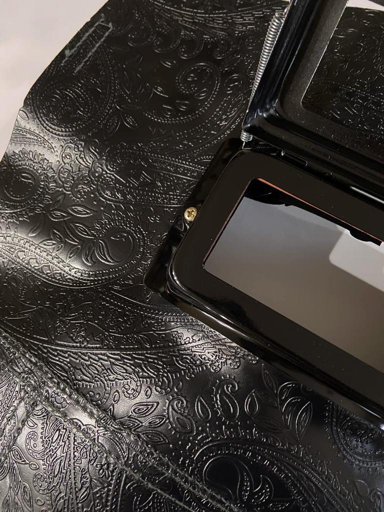 Red Gear Welding Combination Made In Japan Headgear, Drawstring, (Black Paisley)