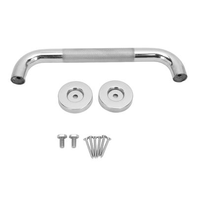 Textured Shower Grab Bar Slipless Stainless Steel Textured Grip Bathroom Grab Bar Safety Hand Rail