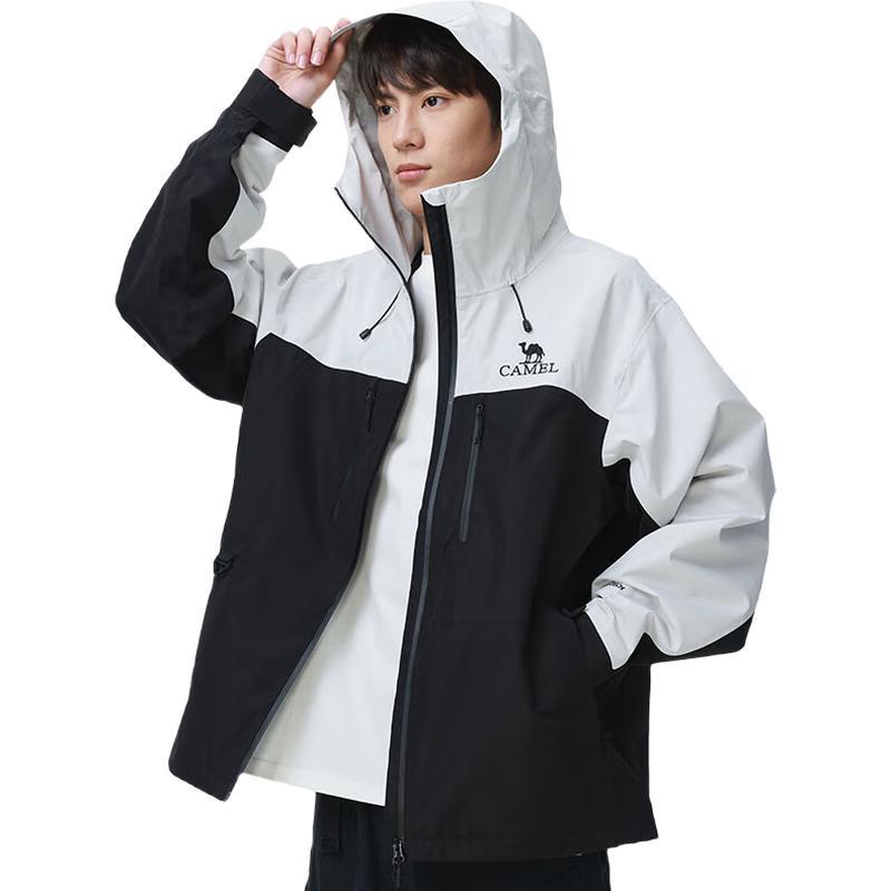 CAMEL Outdoor Hardshell Windproof Rainproof Jacket