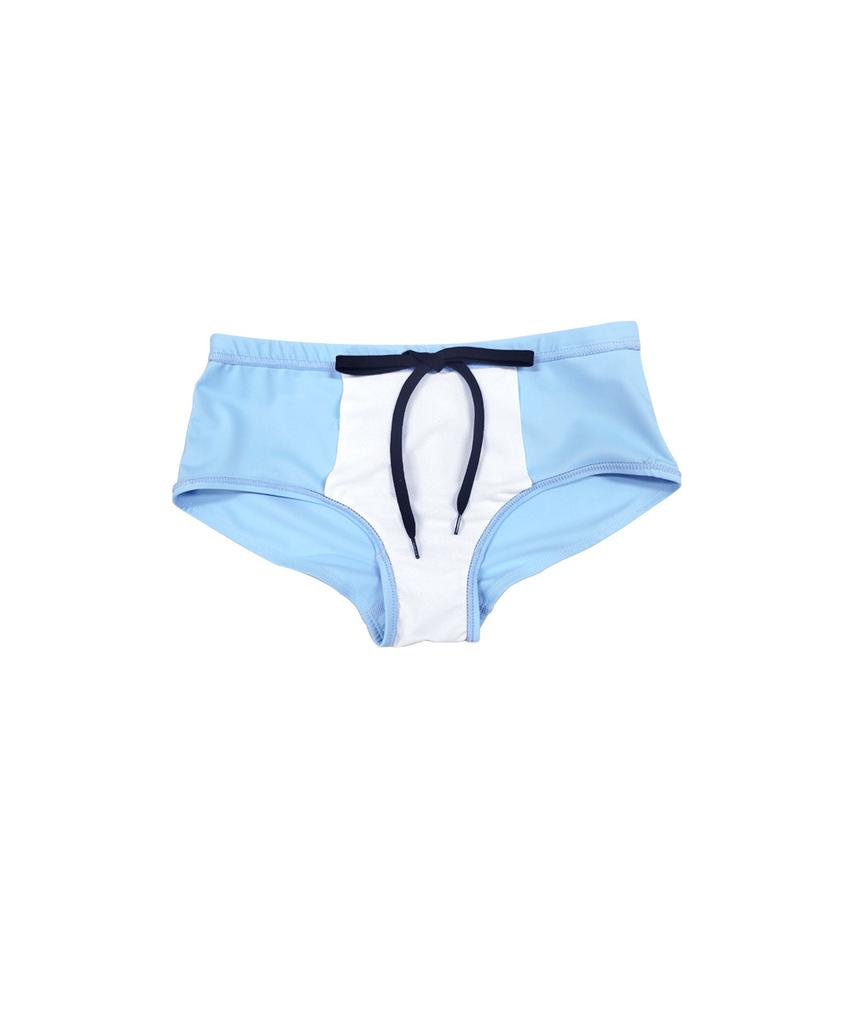 TS SPORTS Herren Kurze Quadratische Badehose M Deep Dive-Sky