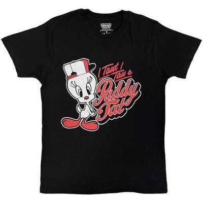 Looney Tunes Unisex Erwachsenen I Tawt I Taw A Puddy Tat T-Shirt