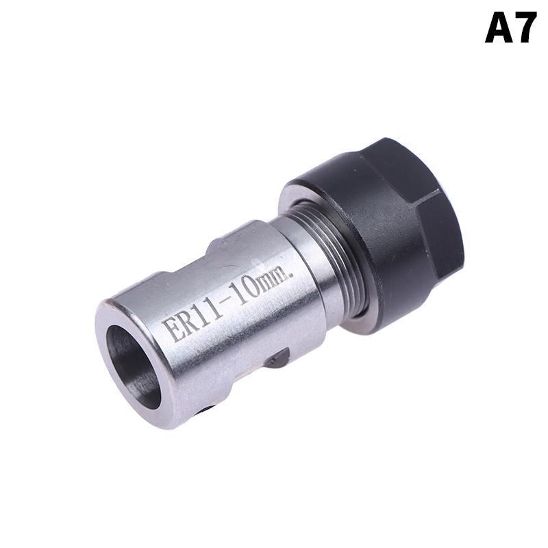 Er11 Chuck Spindle Motor Shaft Extension Rod Spindle Collet Lathe Tools Spindle Cutter Rod 3-10Mm Holder Inner