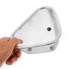 1pc Sink Triangle Drain Basket Stainless Steel Kitchen Residue Filter Net Basket Leakage Wash Vegetable Basket Storage Shelf