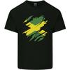 Torn Jamaican Flag Jamaica Day Football Unisexs Light Cotton TShirt