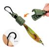 9Pcs Squid Jig Bait Protector Kit Webfoot Octopus Egi Hooks Cover Cuttlefish Umbrella Lure Cap With Carabiner Fishing Tackle