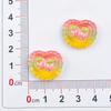 Handmade Transparent Glitter Rabbit Resin Accessories for DIY Phone Cases, Hair Clips, Ties, and Crocs Decorations