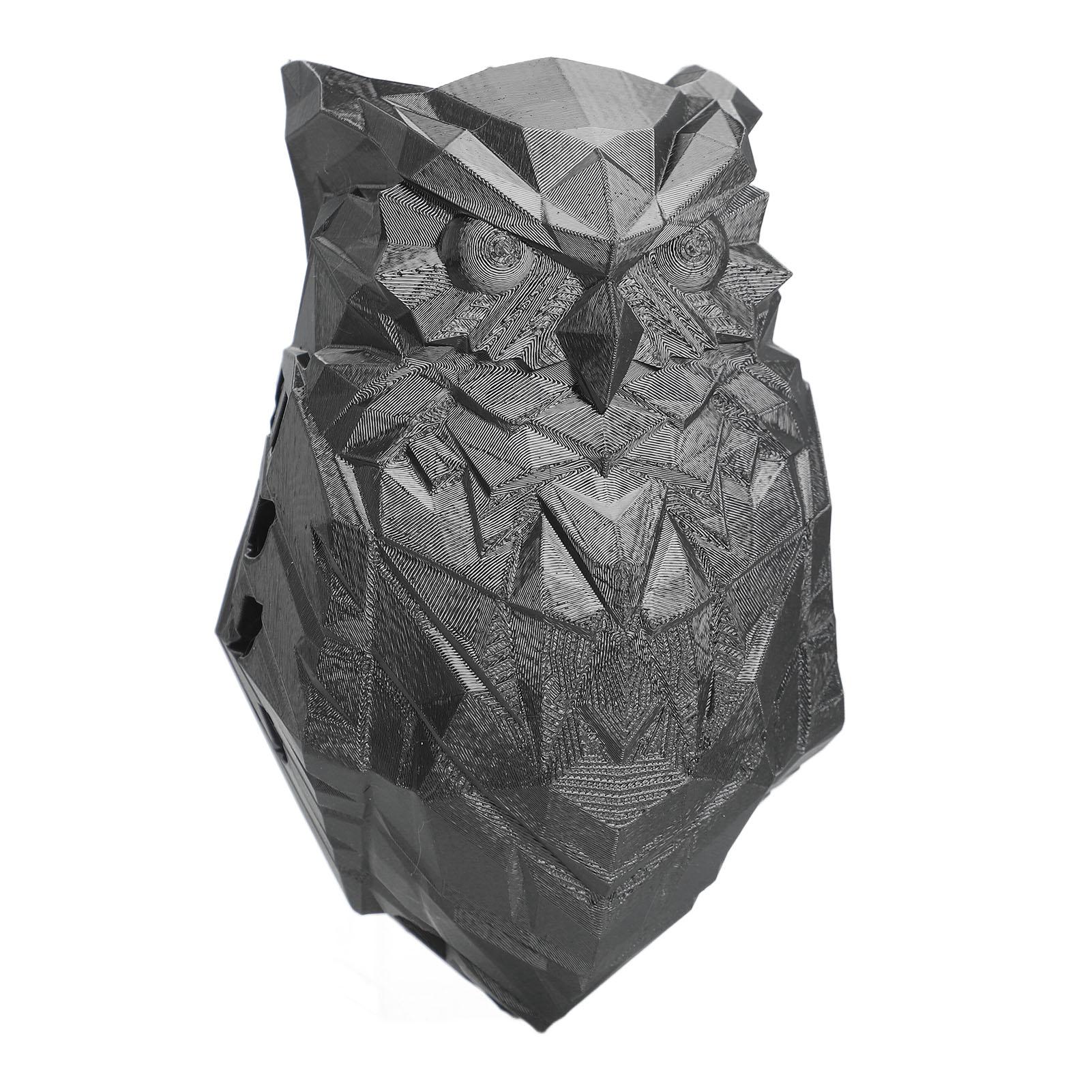 

3D Animal Wall Light Wall Decor Art Hanging 3D Printed LED Wall Lamp for Stairs Entrances Garages Balcony Black чорний