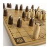 Hnefatafl 2 Player Strategy Game with Wooden Game Board for Kids and Adults