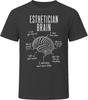 Esthetician Brain Funny Skincare Specialist T Shirt