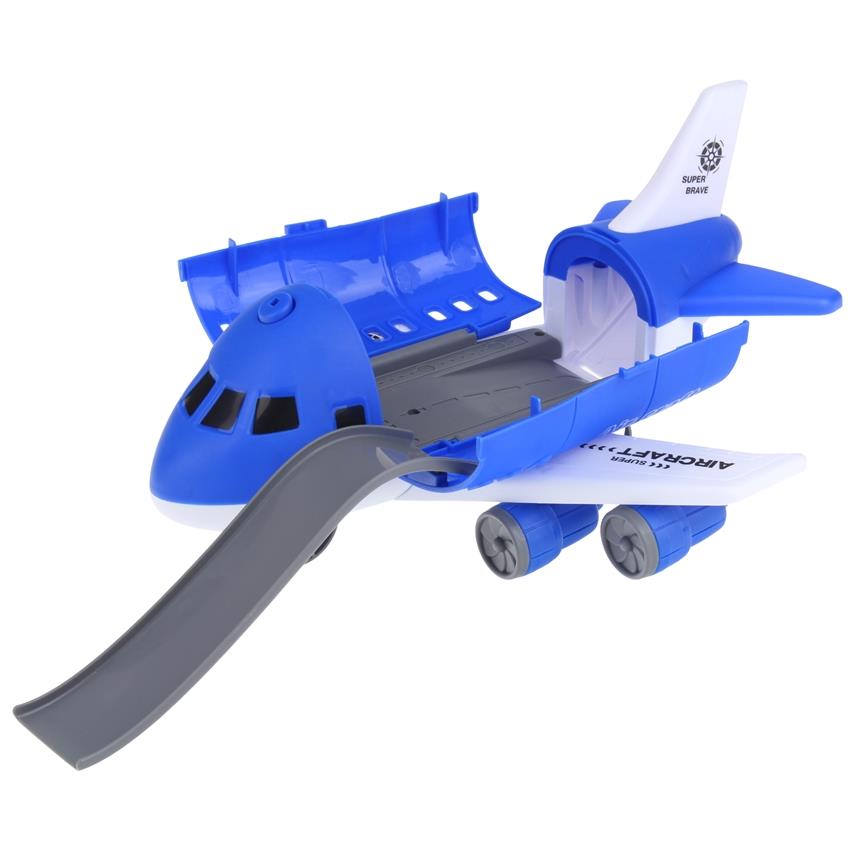 Police Transport Plane Foldable Parking Garage Car Police Car