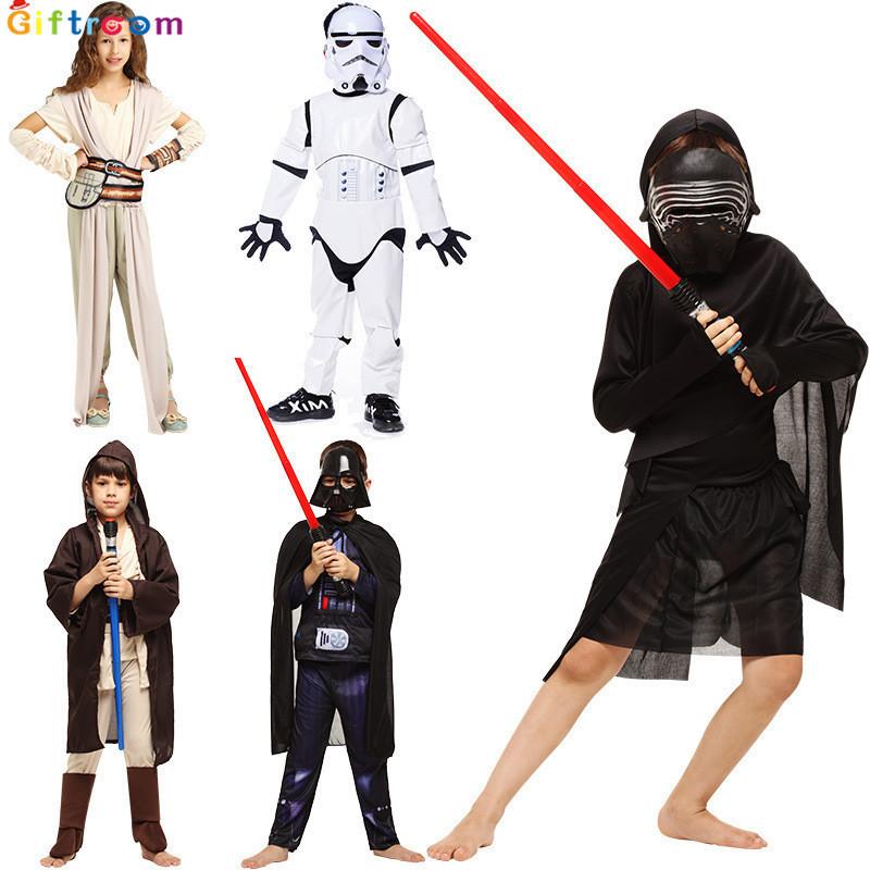 Stunning Star Wars Children Costume Darth Vader Outfit For Avengers Fantasy Theme