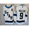 Men Women Ice Hockey Training Jersey Long Sleeve Sportswear NHL Team Utah Grizzlies Devils Kraken Blue Jackets