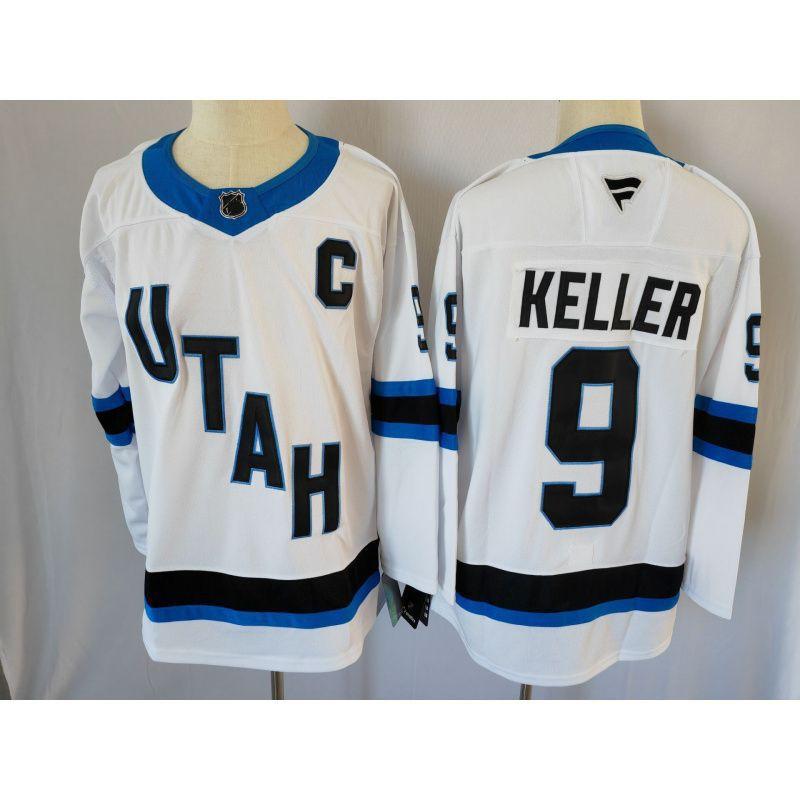 Men Women Ice Hockey Training Jersey Long Sleeve Sportswear NHL Team Utah Grizzlies Devils Kraken Blue Jackets