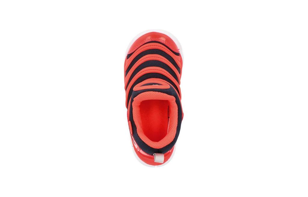 Nike Dynamo Free Fabric Abrasion Resistant Lightweight Cushioning Support Low top Toddler Shoes Orange 343938-636