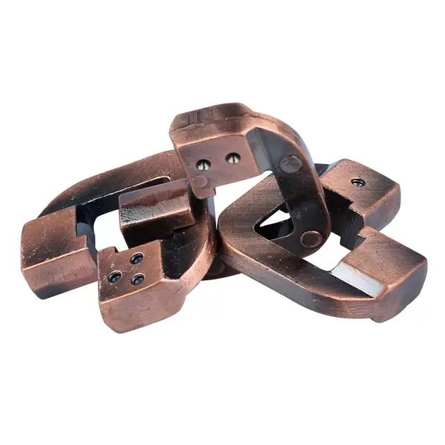 

Alloy Brother Lock 3D Metal Adult Intelligence Puzzle Toys Maze Solving Toys Jigsaw Stress Relief Toys