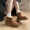 Snow Boots Women's New Winter Shoes Wear Warm Cotton Shoes with Plush Cotton Boots