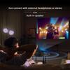 Miniprojektor 1080P Domácí kino Kino USB Mini Přenosný HD LED projektor Podpora projekce z mobilního telefonu Funkce zrcadlení